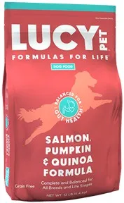 12lb Lucy Pet Salmon, Pumpkin & Quinoa for Dogs - Health/First Aid